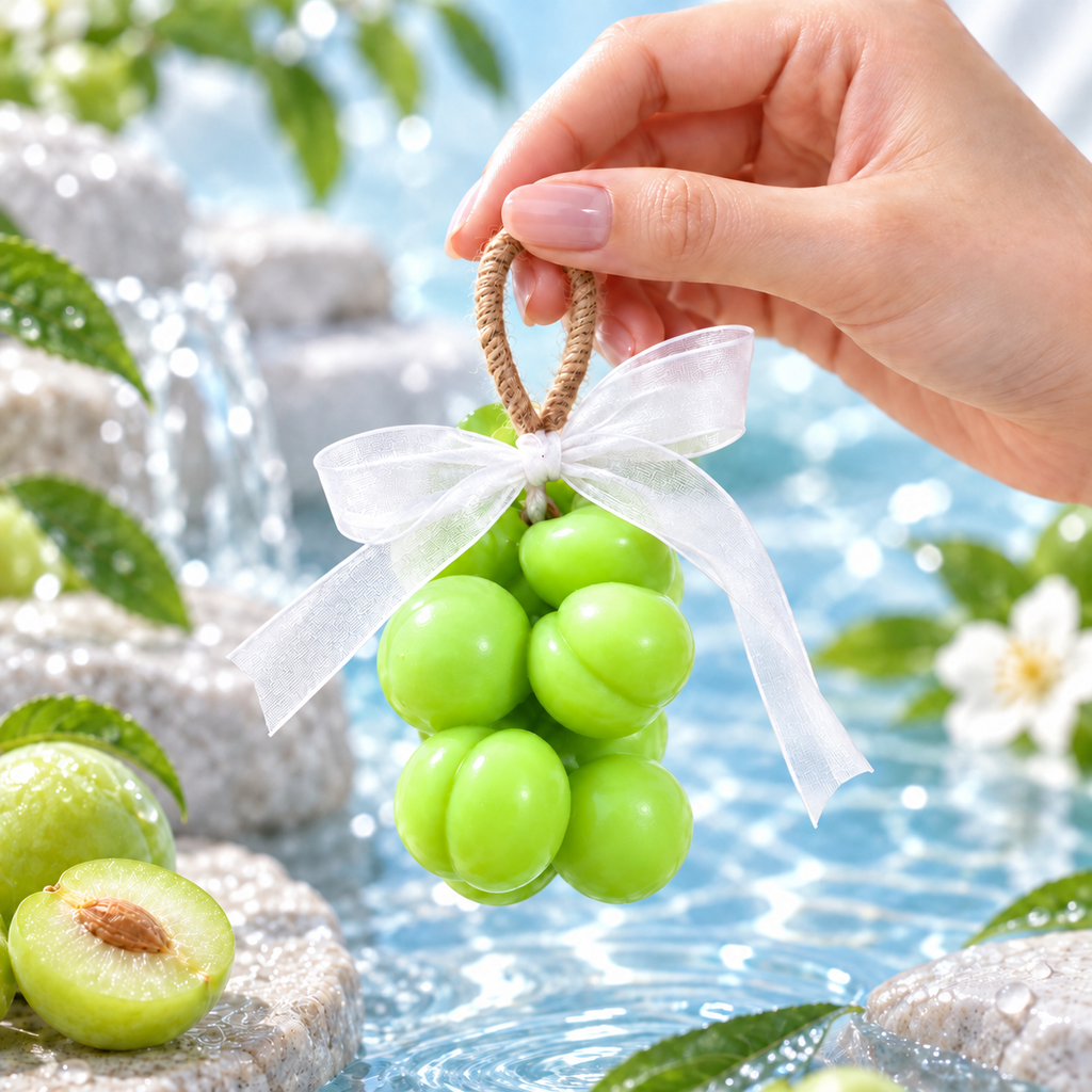 Savon artisanal - Pêche Verte 🍏