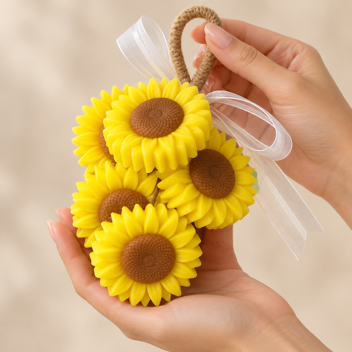Savon artisanal - Tournesols 🌻