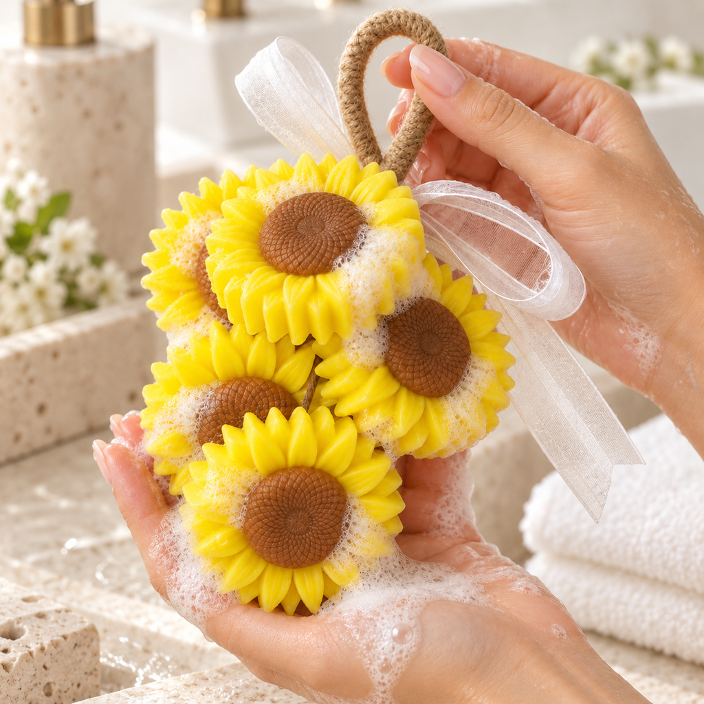 Savon artisanal - Tournesols 🌻