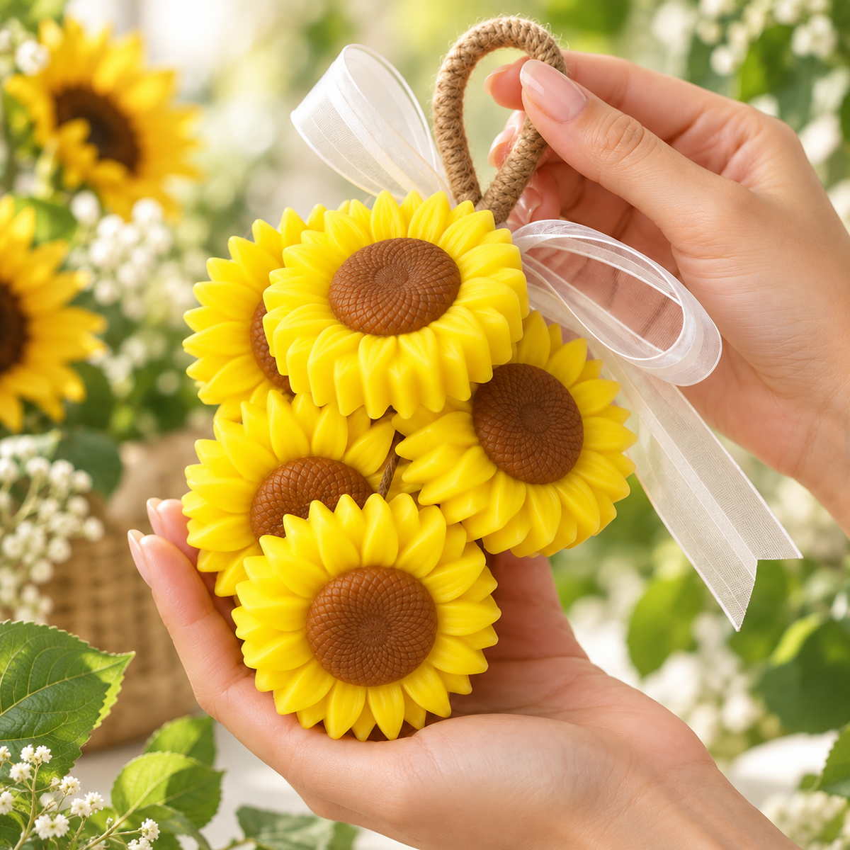 Savon artisanal - Tournesols 🌻