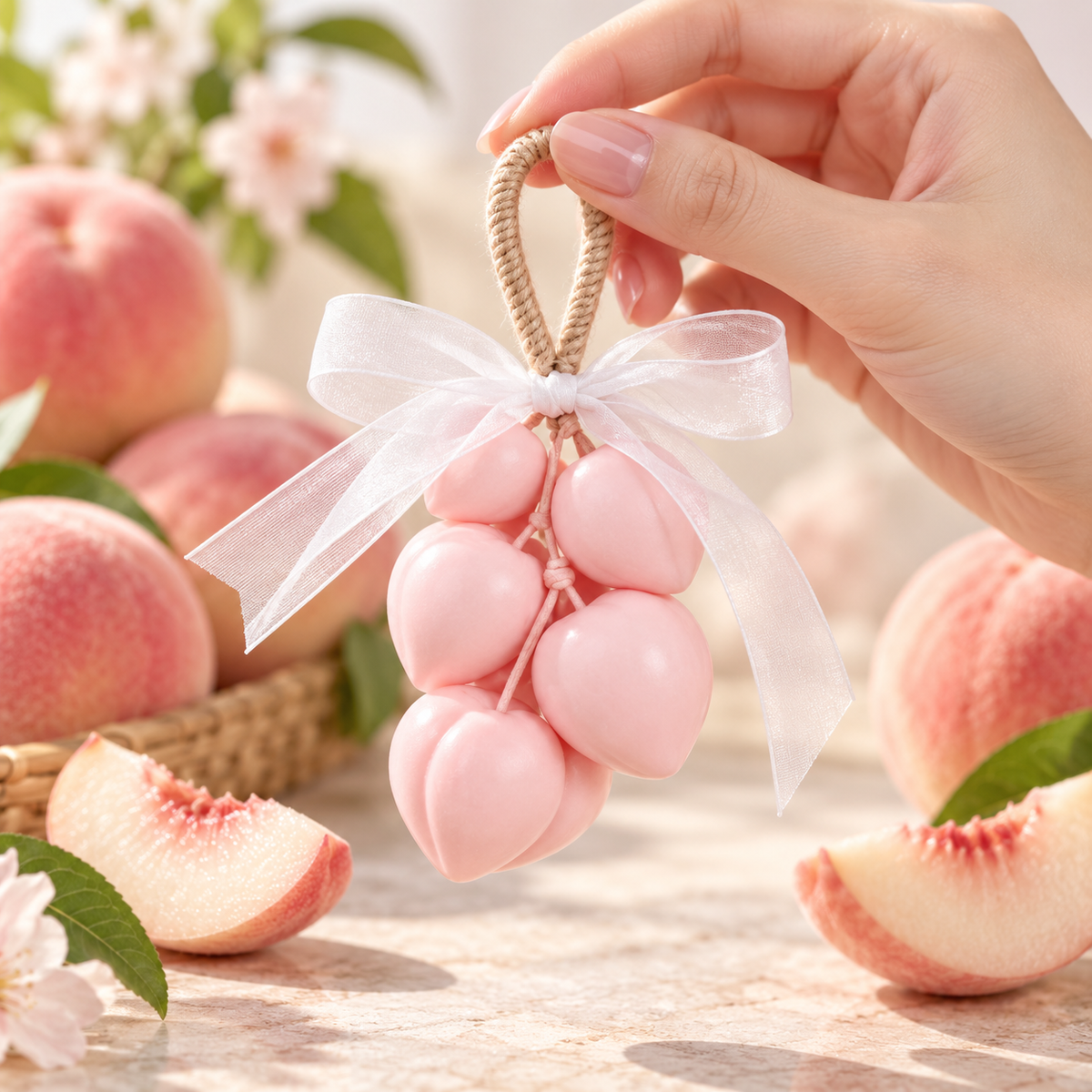 Savon artisanal - Pêche Rose 🍑