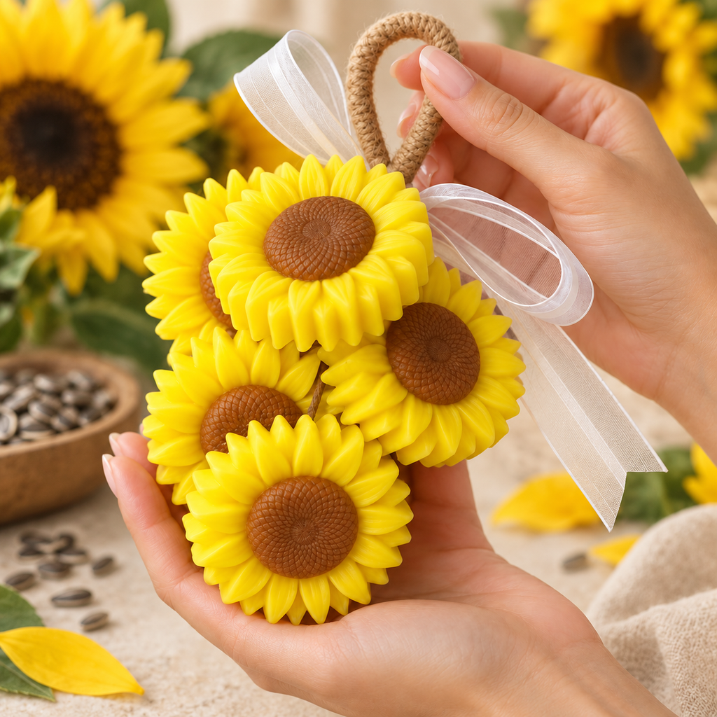 Savon artisanal - Tournesols 🌻